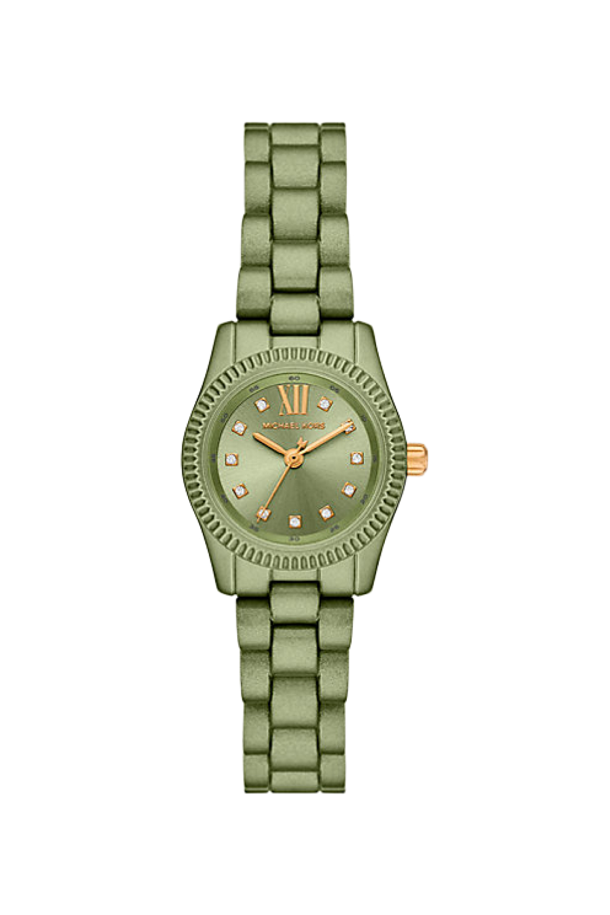 Michael Kors Limited-Edition Petite Lexington Green-Tone Watch