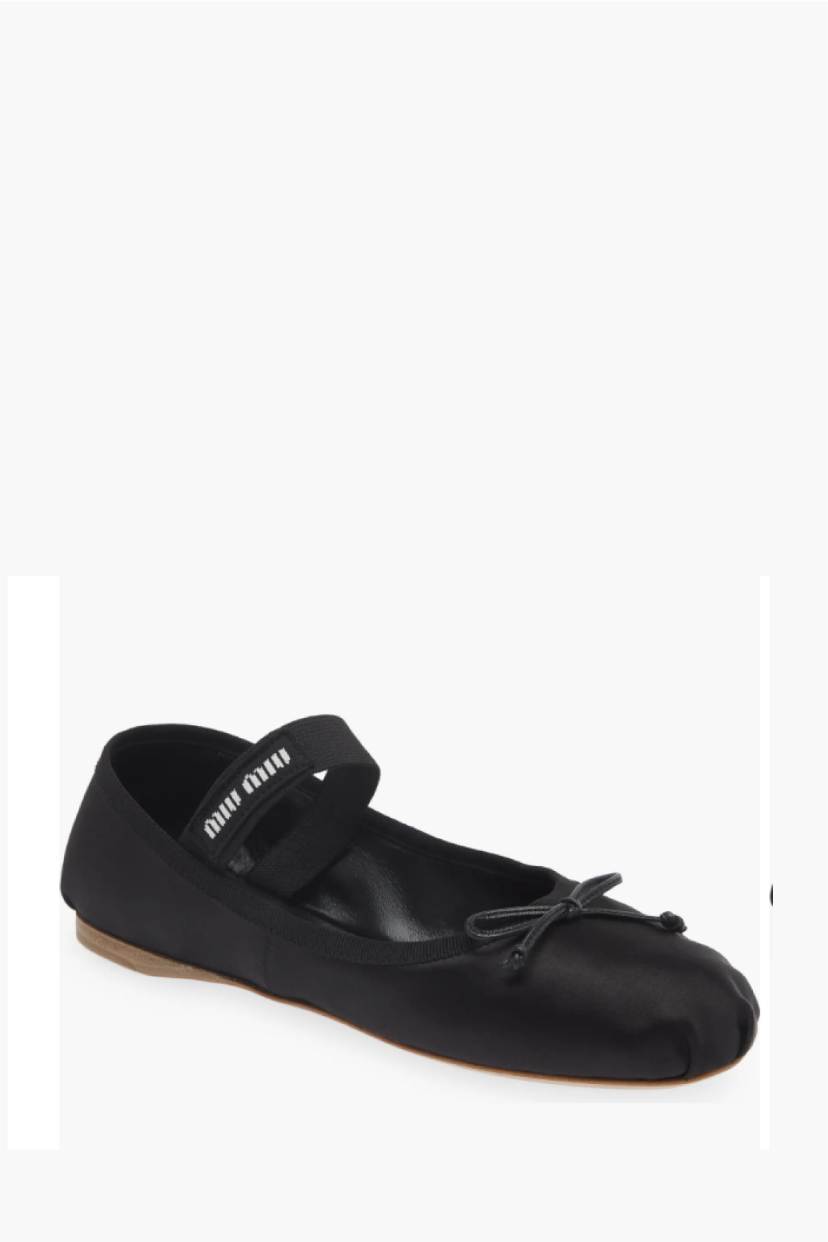 Logo Strap Ballet Flat