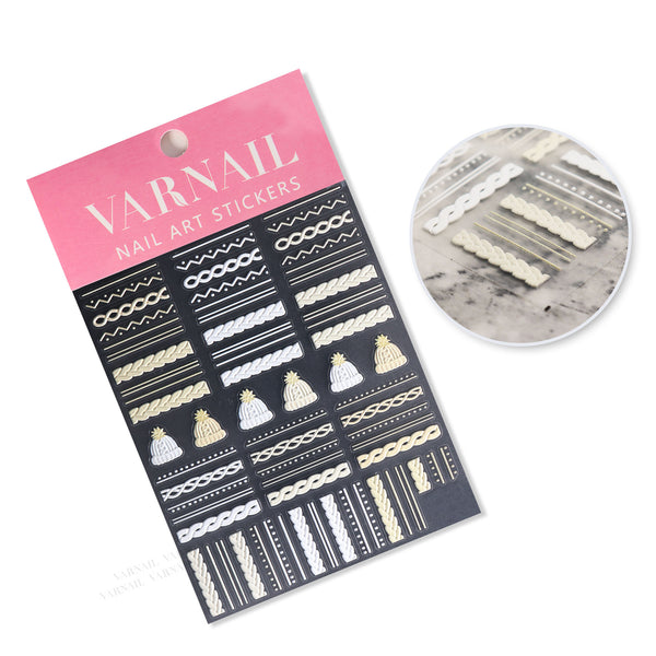 5d Nail Sticker - Sweater #05