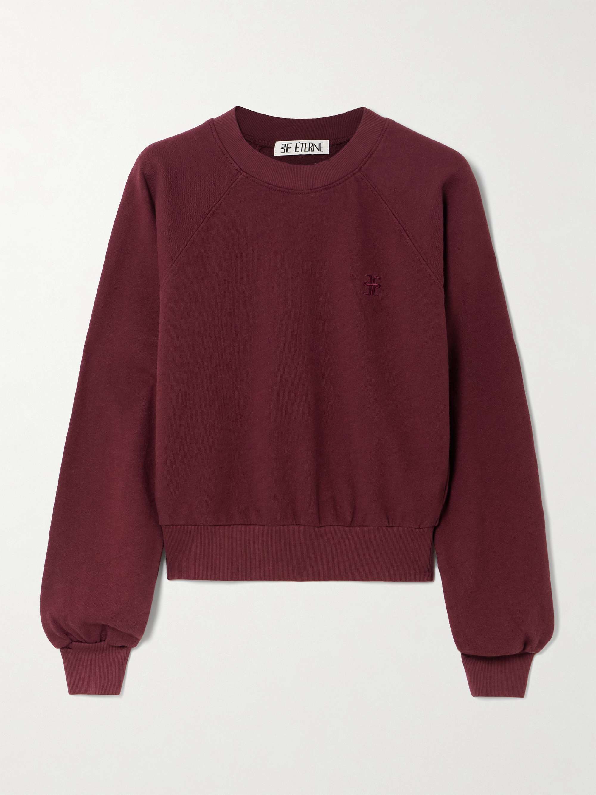 Sonny Embroidered Cotton-Jersey Sweatshirt
