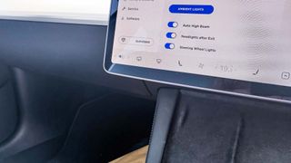 Tesla Model 3 dash display