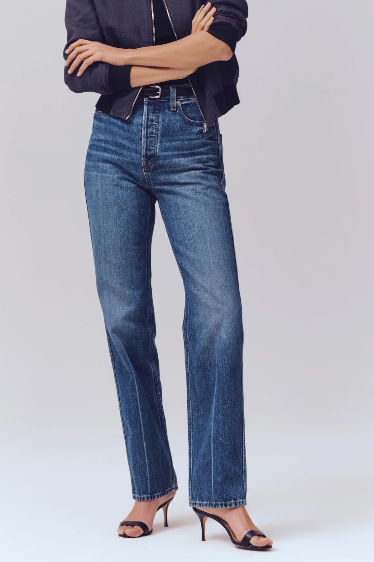 Alex Mill, Carla High Rise Straight Jean