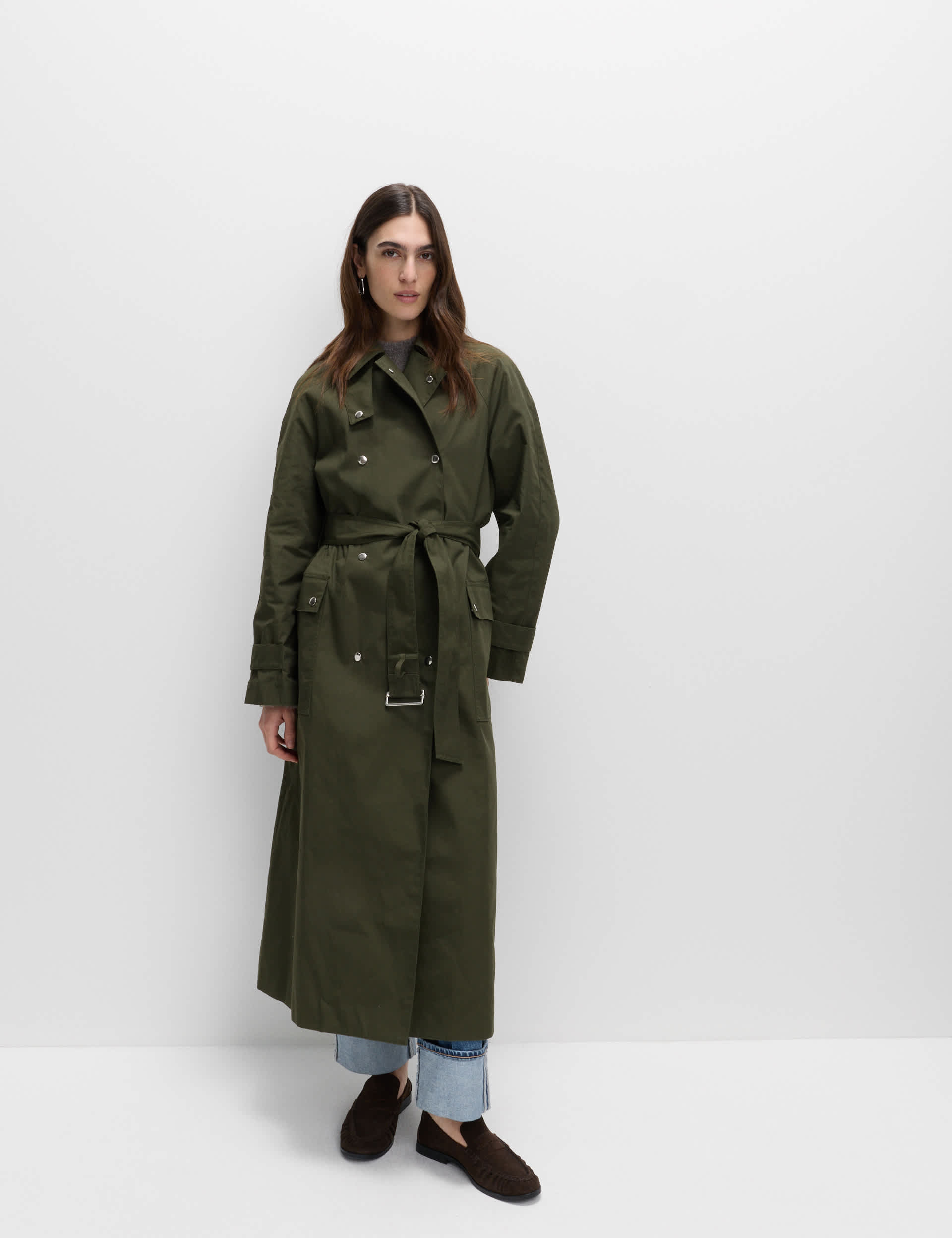 Stormwear™ Collared Utility Trench Coat