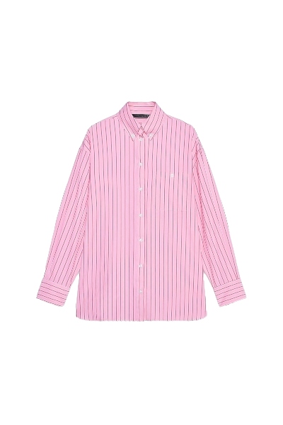 Oversized Striped Shirt