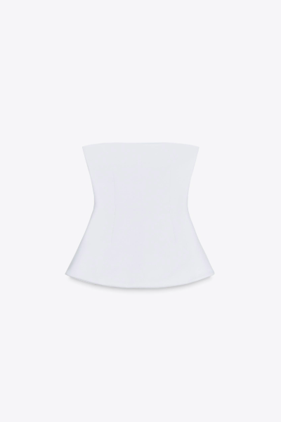 ZARA, Interlock Bandeau Top