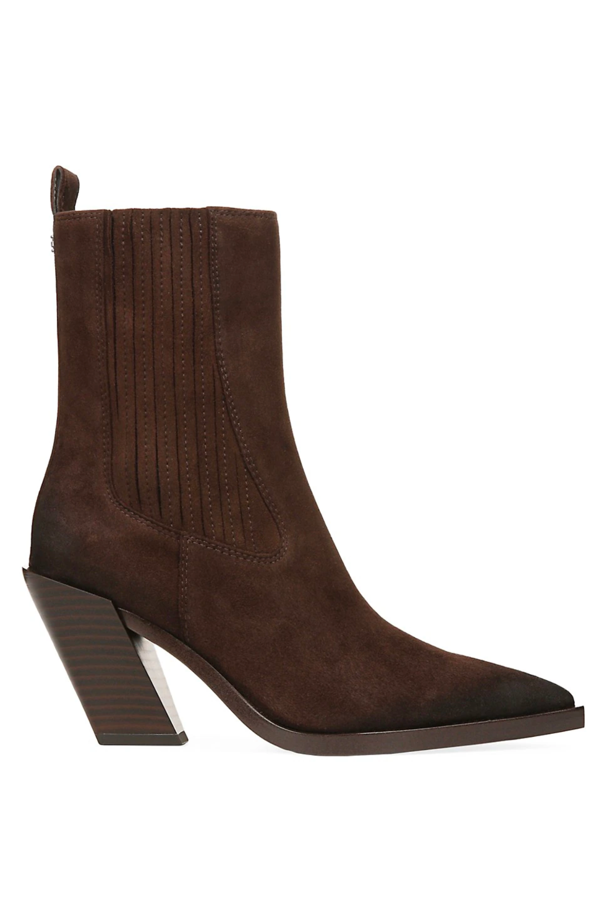 Sam Edelman Mandey 75MM Suede Western Boots