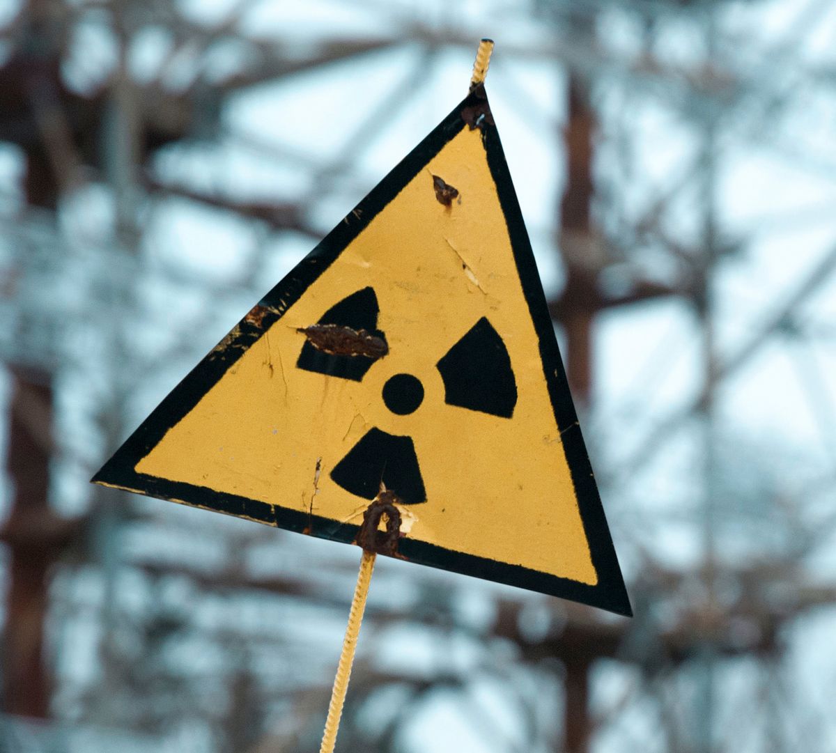 Radioactive sign