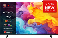 TCL 75-inch 4K TV V6BK