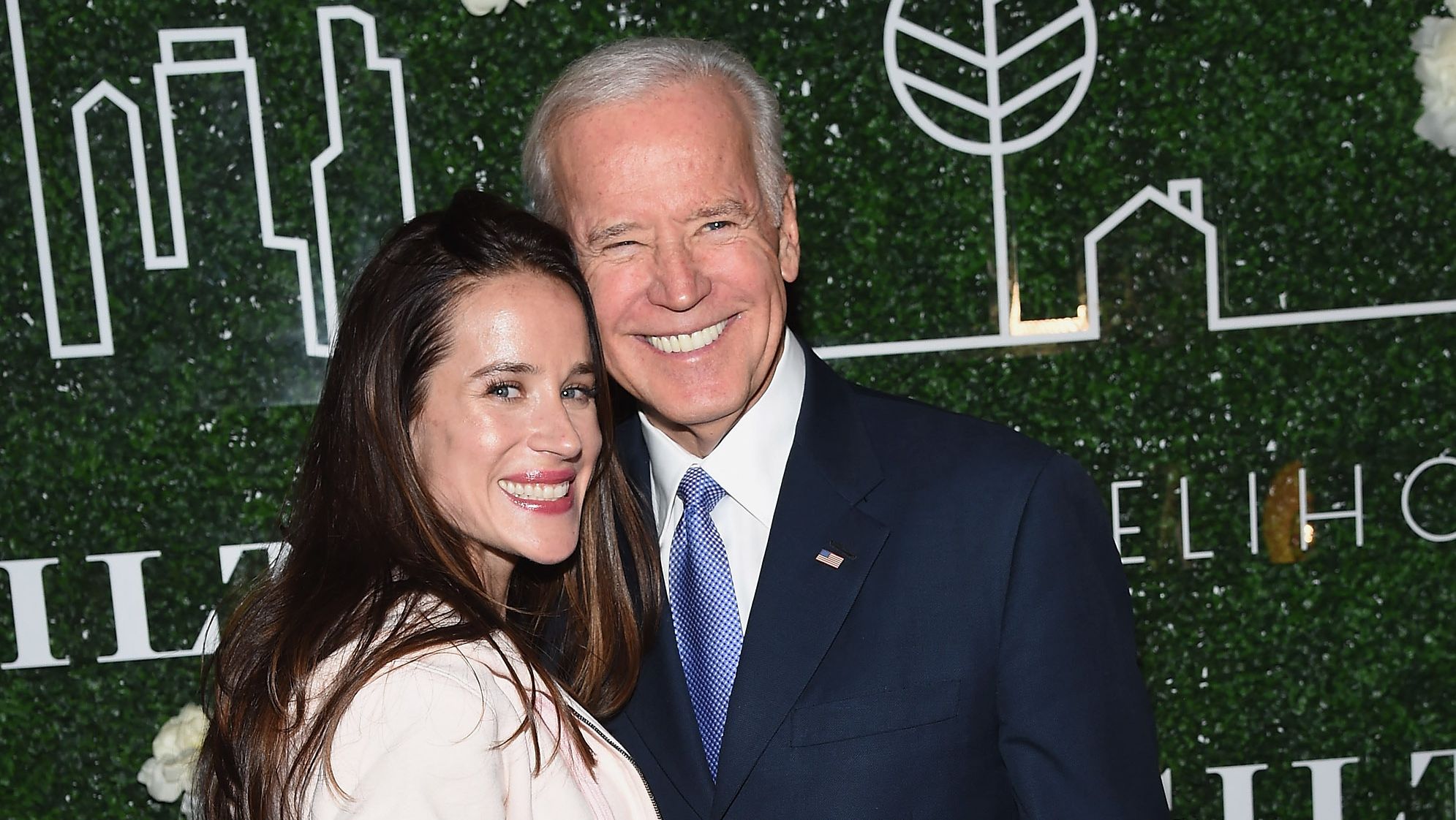 ashley biden joe biden, new york, ny   february 07  founder of livelihood, ashley biden and former vice president joe biden attend the gilt x livelihood launch event at spring place on february 7, 2017 in new york city  photo by gary gershoffwireimage