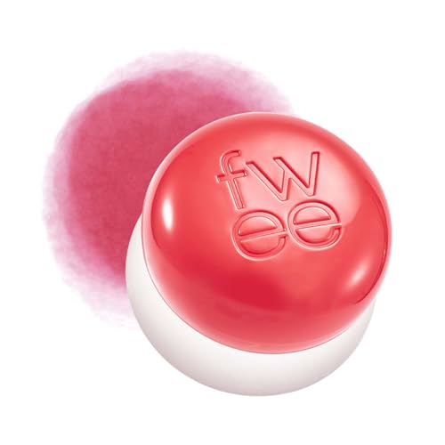 Fwee Blurry Pudding Pot | Airbrushed Blush &amp;amp; Lip, Buildable Pigment, Long-Lasting, Lightweight, Easy to Blend, Natural Soft Matte Finish - Bff (pink Coral) | 0.17 Oz