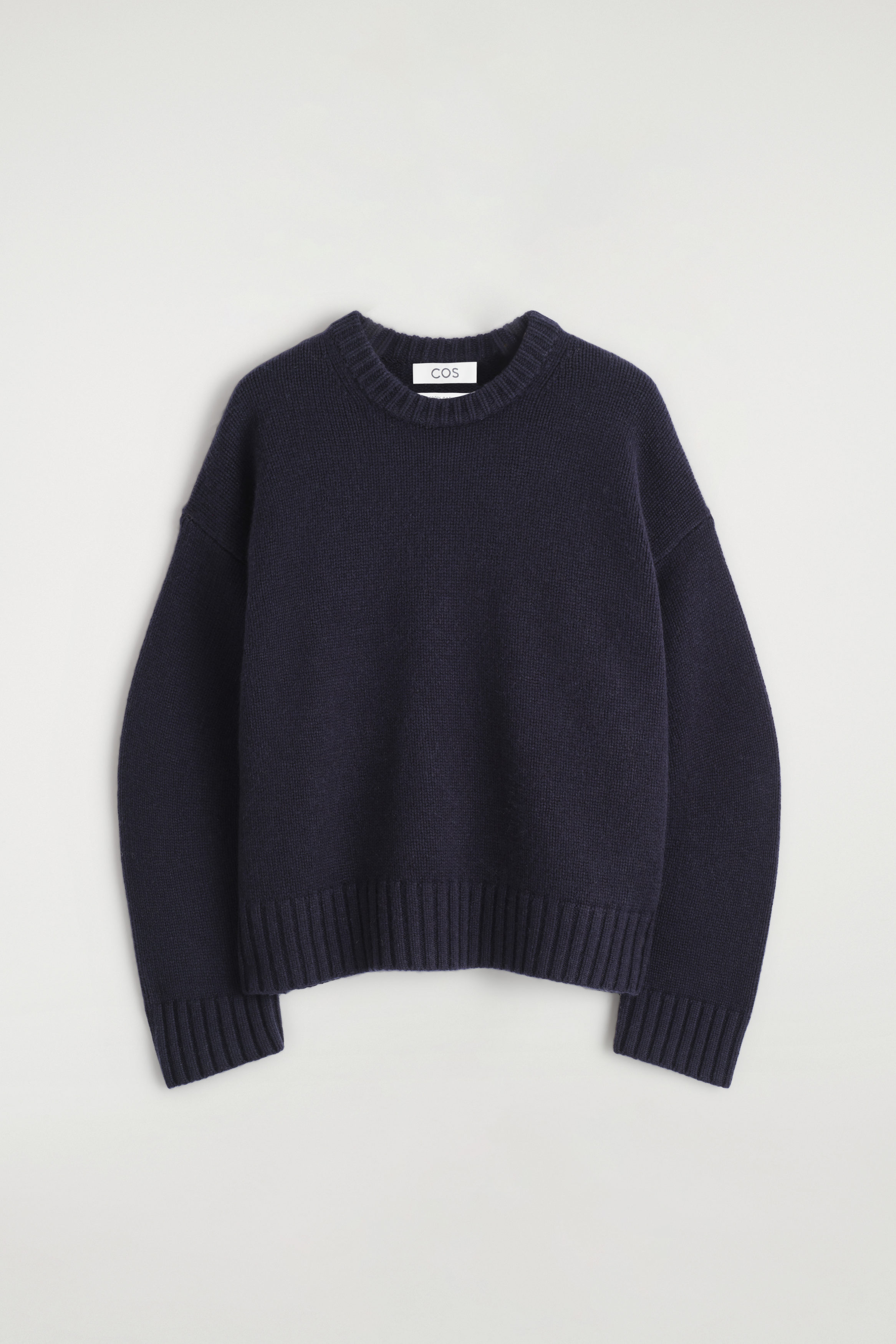 Chunky Pure Cashmere Crew-Neck Sweater