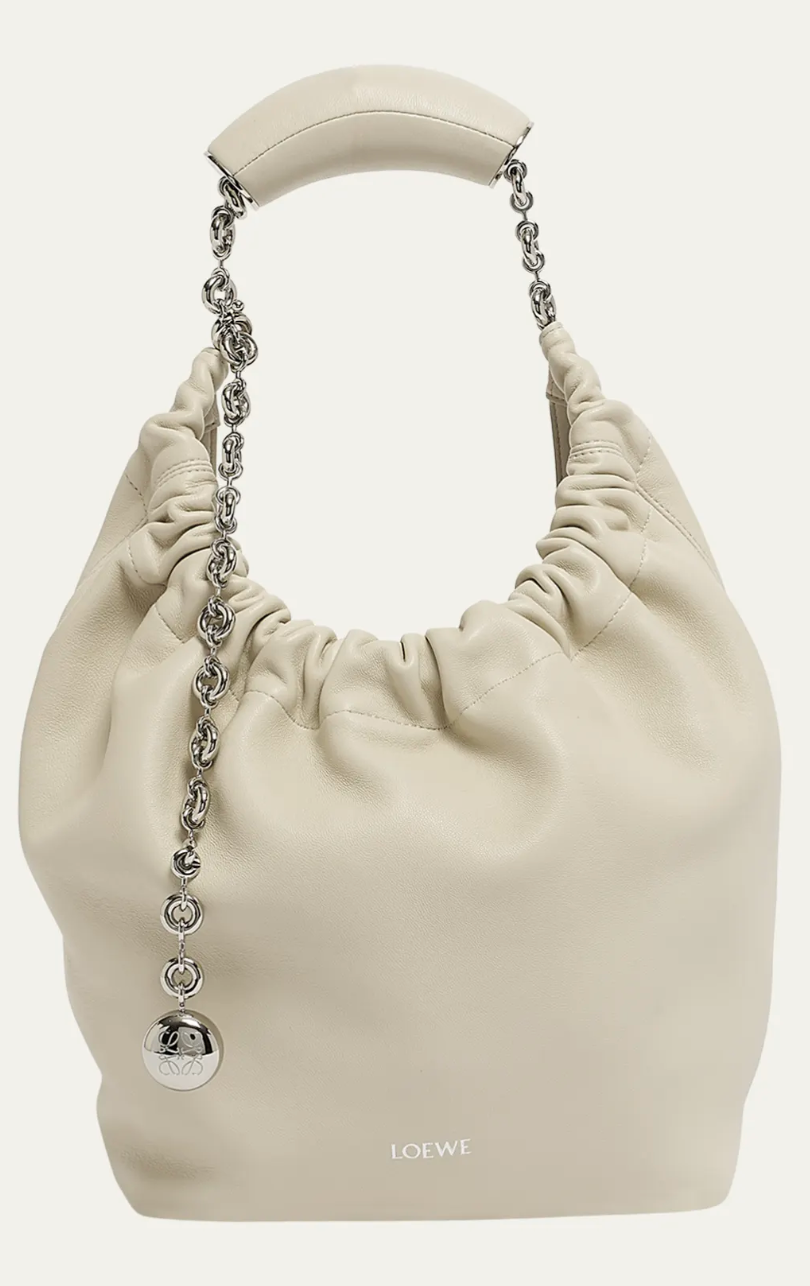 Loewe, Squeeze Small Shoulder Bag in Napa Leather