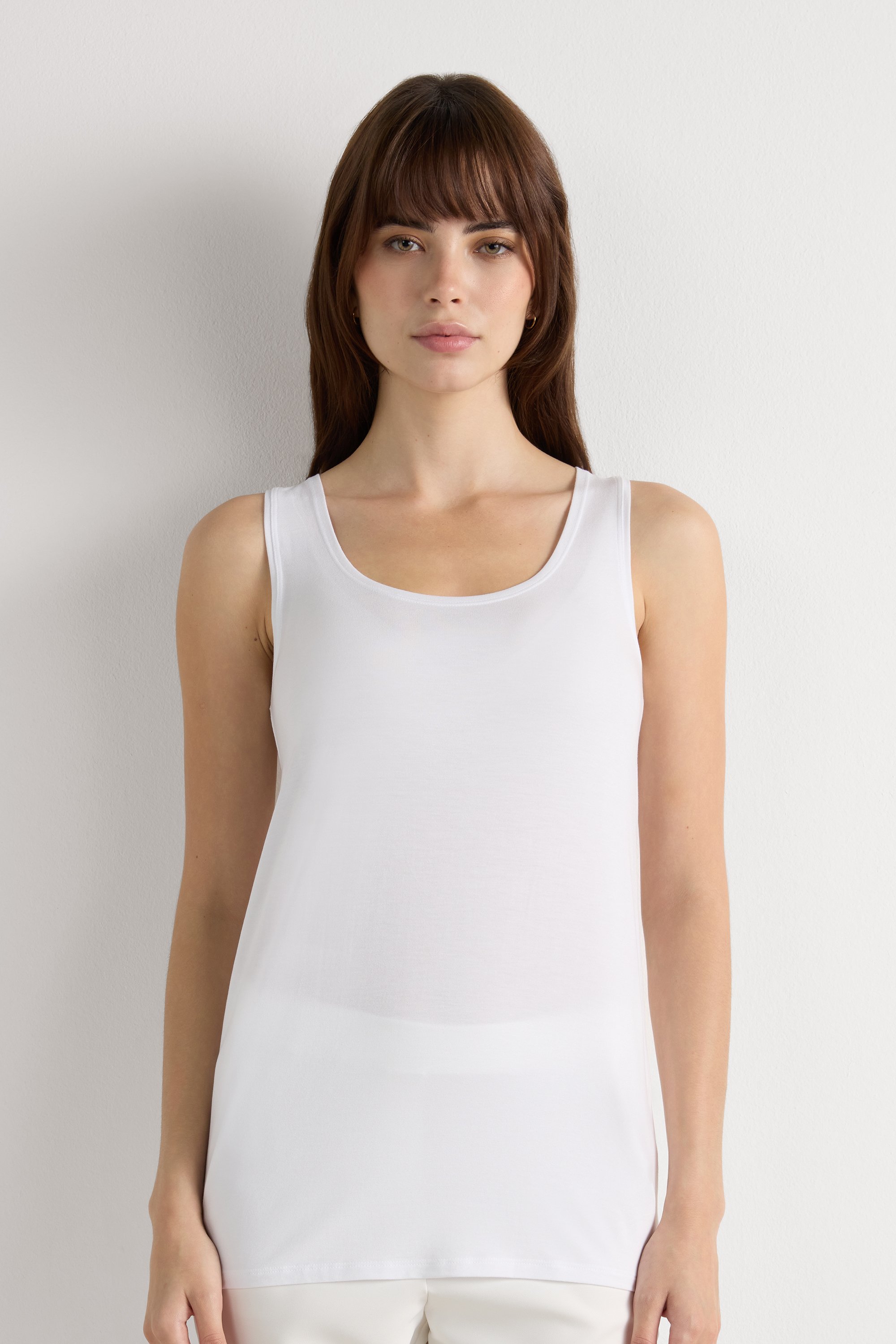 Long Micromodal Tank Top
