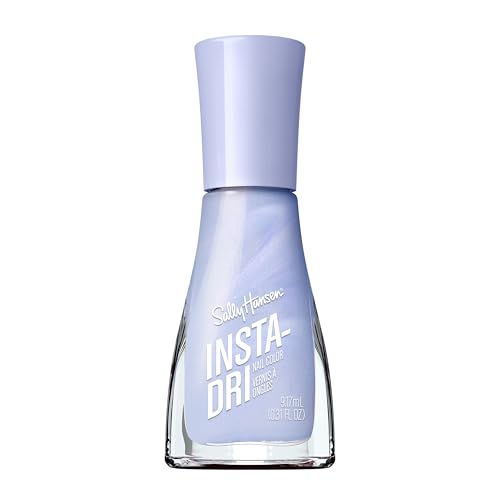 Sally Hansen Insta-Dri, Lavish Lilac, Quick Dry, Long Lasting, Opaque, Creme Purple Nail Polish