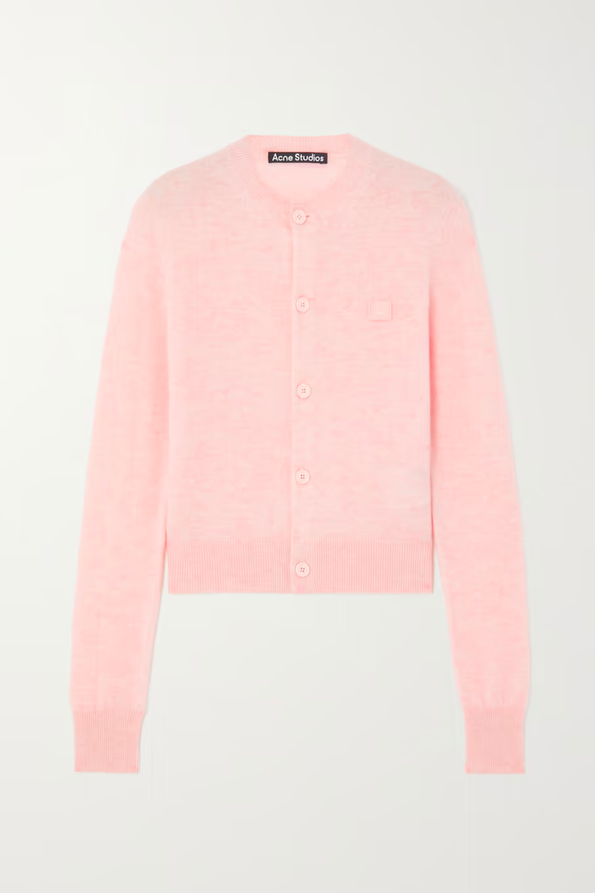 Best Cardigans 2023 | ACNE STUDIOS Appliqu&amp;eacute;d wool cardigan