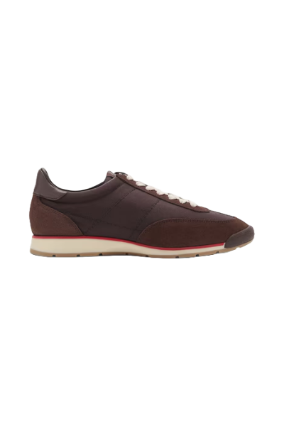 MANGO, Sneakers With Contrasting Stripe and Suede Panels - Women | Mango Usa