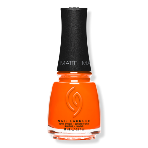 Mega Pigment Nail Lacquer, Mattes - Orange Knockout