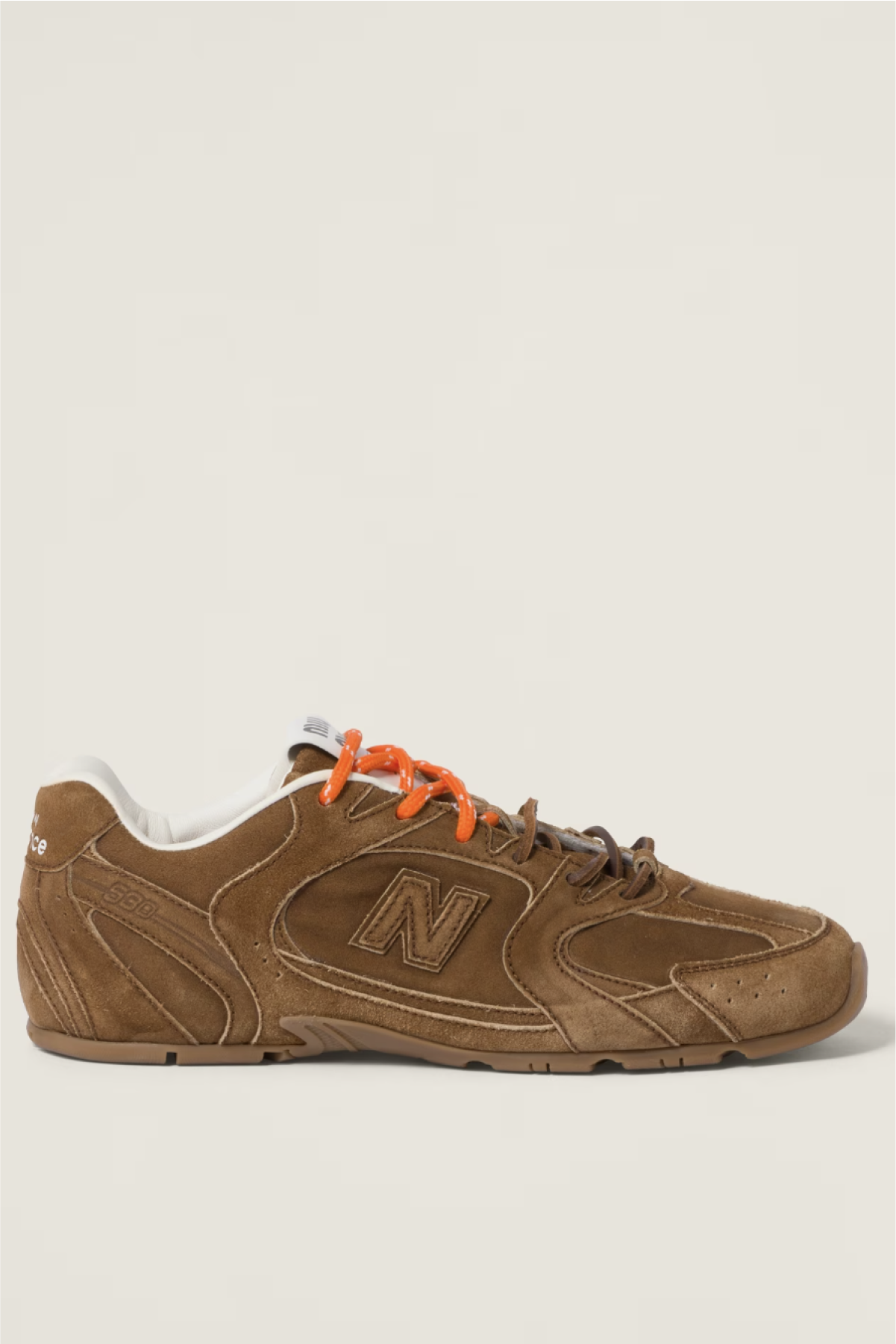 Suede and Mesh Sneakers