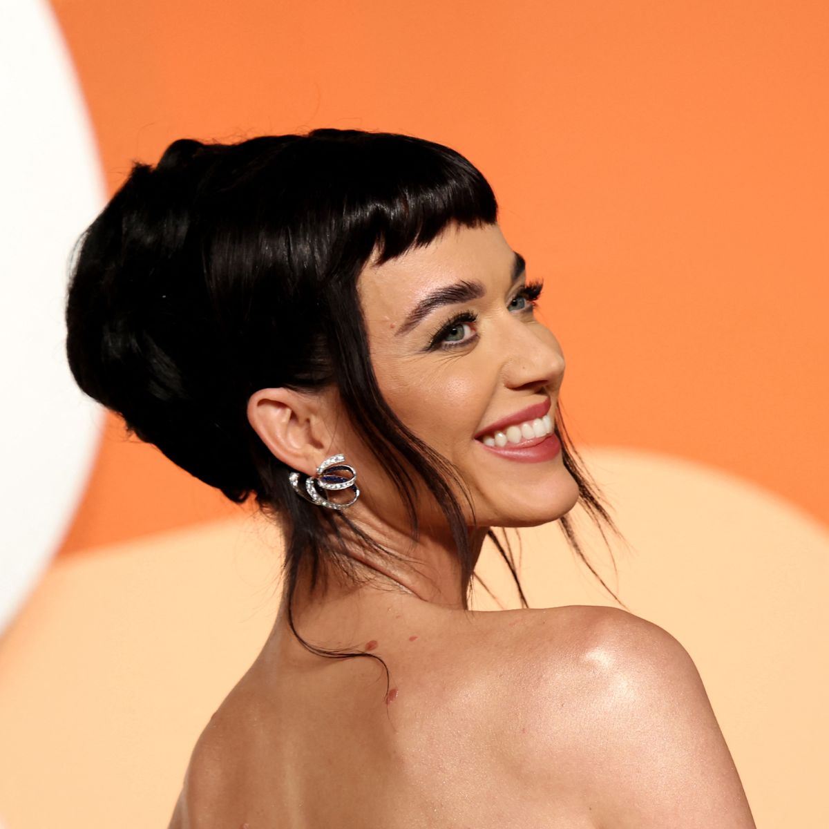 Katy Perry attends the Vanity Fair Oscars party in 2025