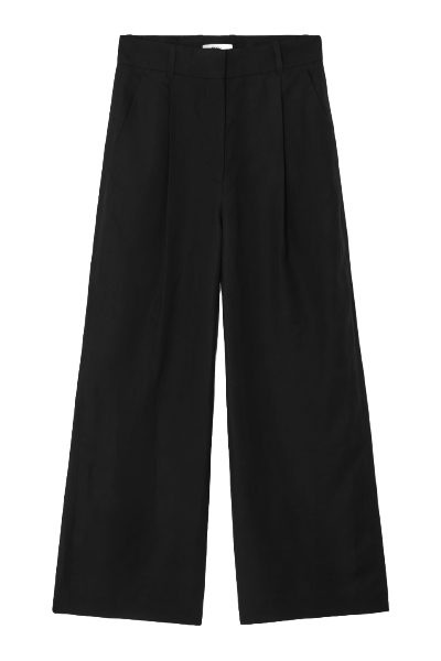 COS, Relaxed Linen-Blend Wide-Leg Pants