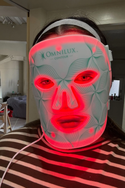 Marie Claire tester Ana tests the Omnilux Contour Face
