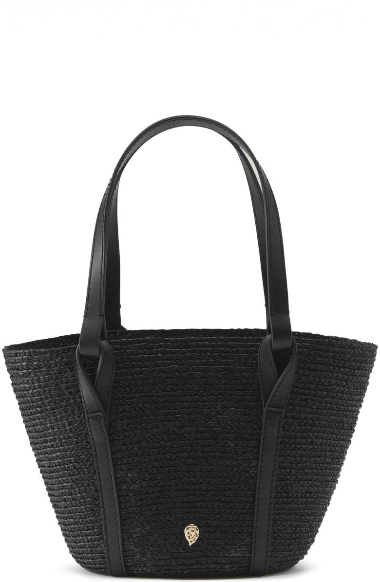 Mini Bisou Raffia Basket Tote