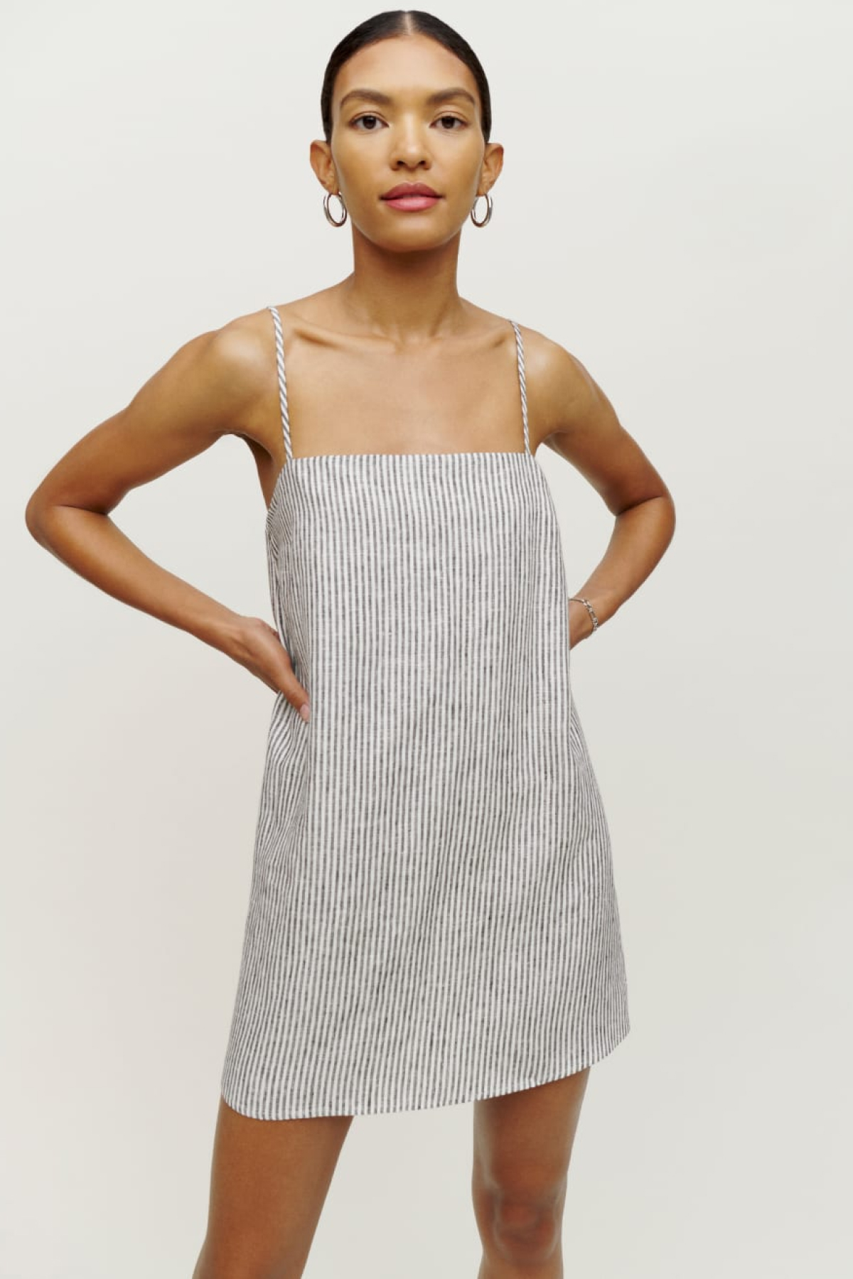 Reformation Aubree Linen Dress
