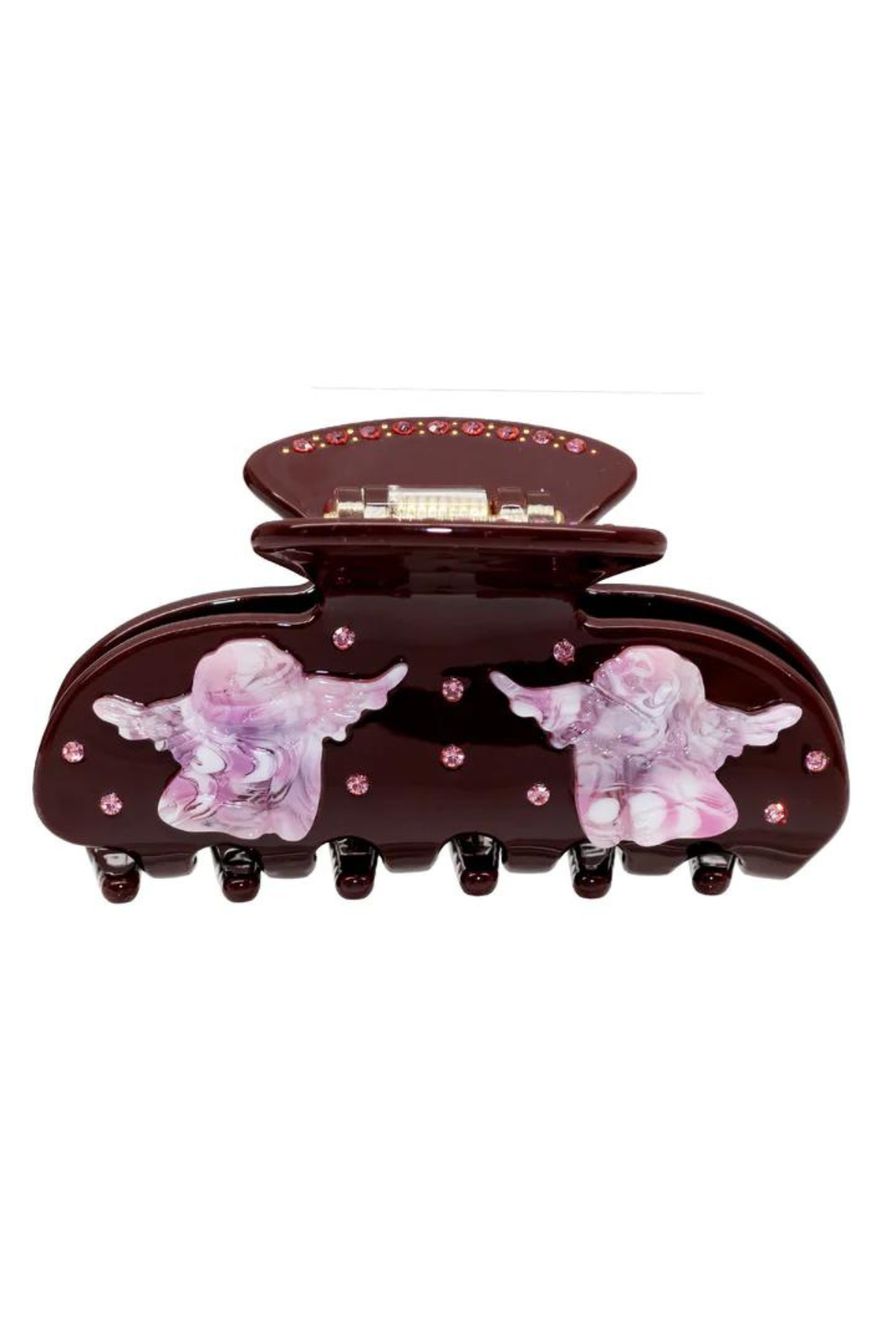 Emi Jay claw clip with angels on it