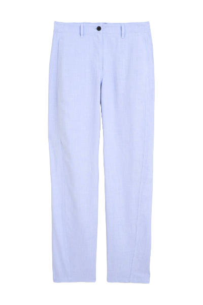 J.Crew, Relaxed Barrel-Leg Pant in Linen Blend