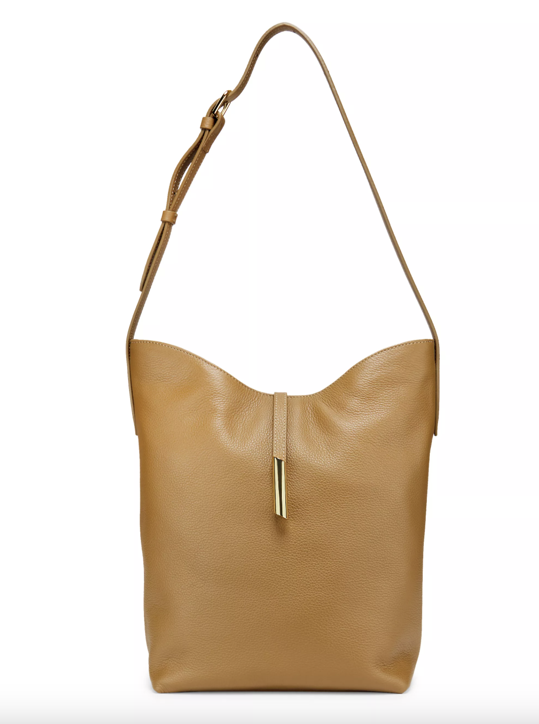 a liffner penne bucket bag in front of a plain backdrop