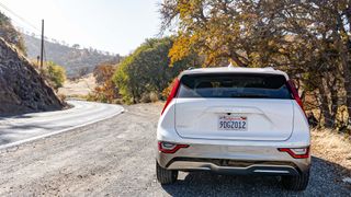 Kia Niro EV parked along roadside