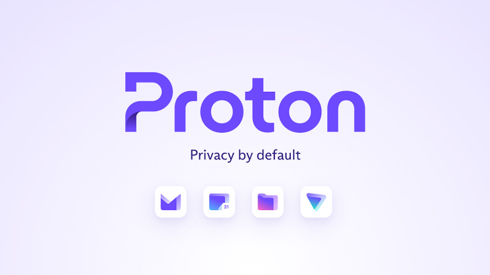 Proton logo with symbols representing various tools included with Proton Unlimited.