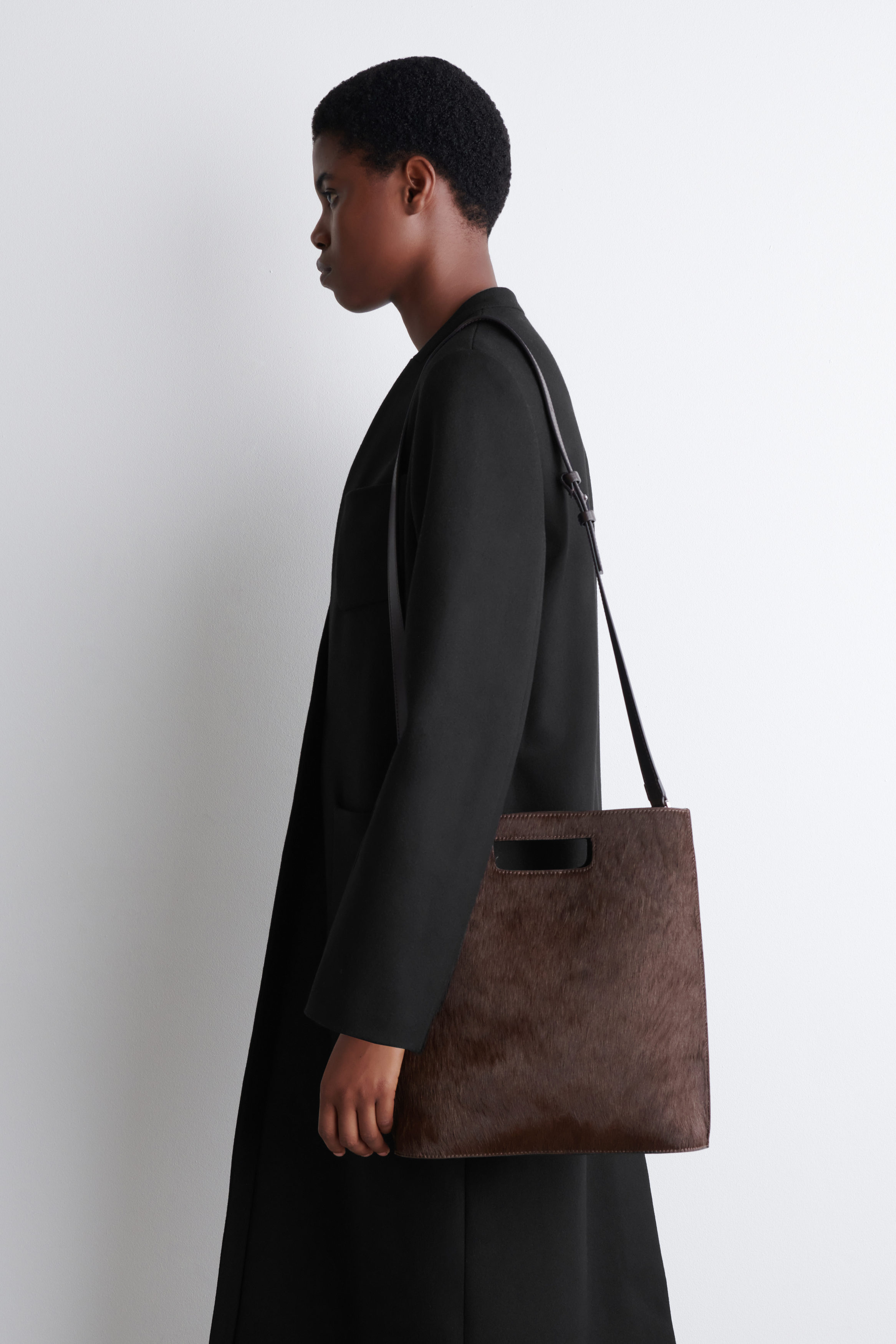 Folio Bag - Pony Hair