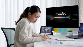 Student at desk