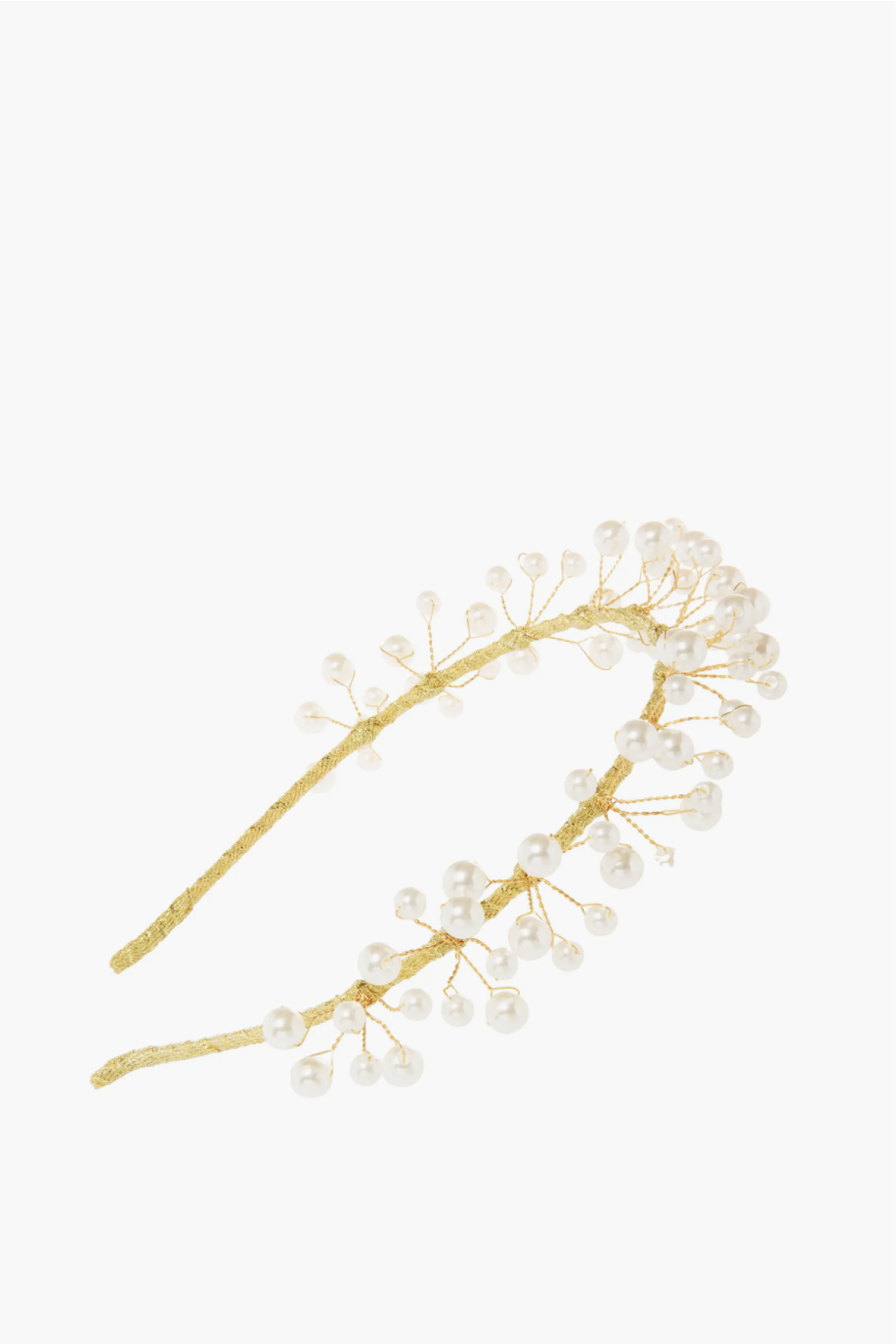 Imitation Pearl Vine Headband