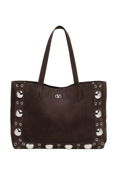 Valentino Garavani, Nellcote Studded Suede Tote Bag