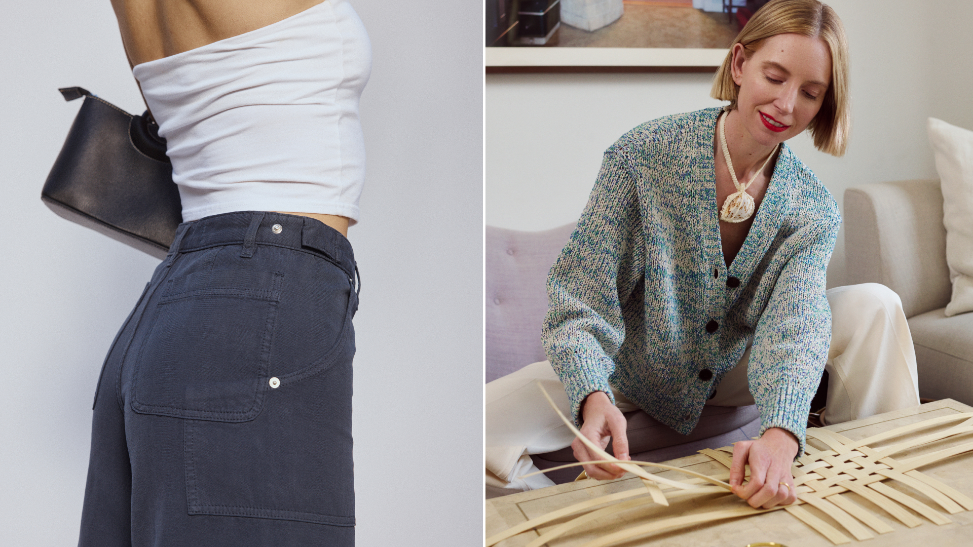 a collage of product imagery for brands affected by Trump's tariffs