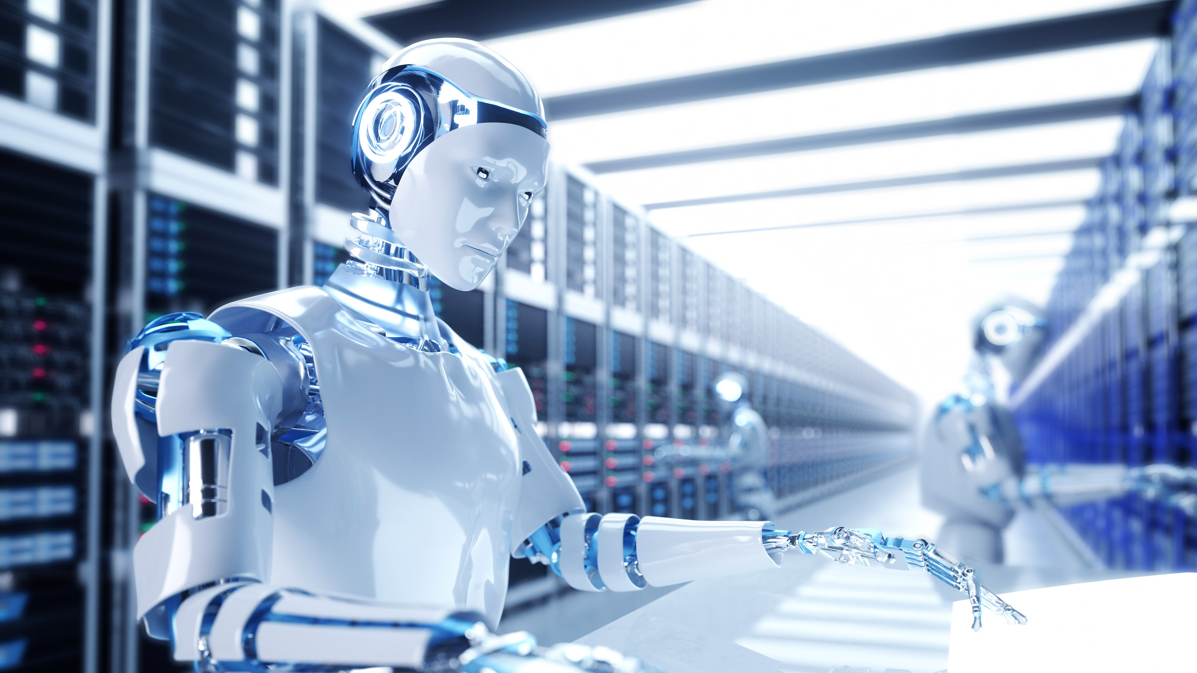 Robots in a data center