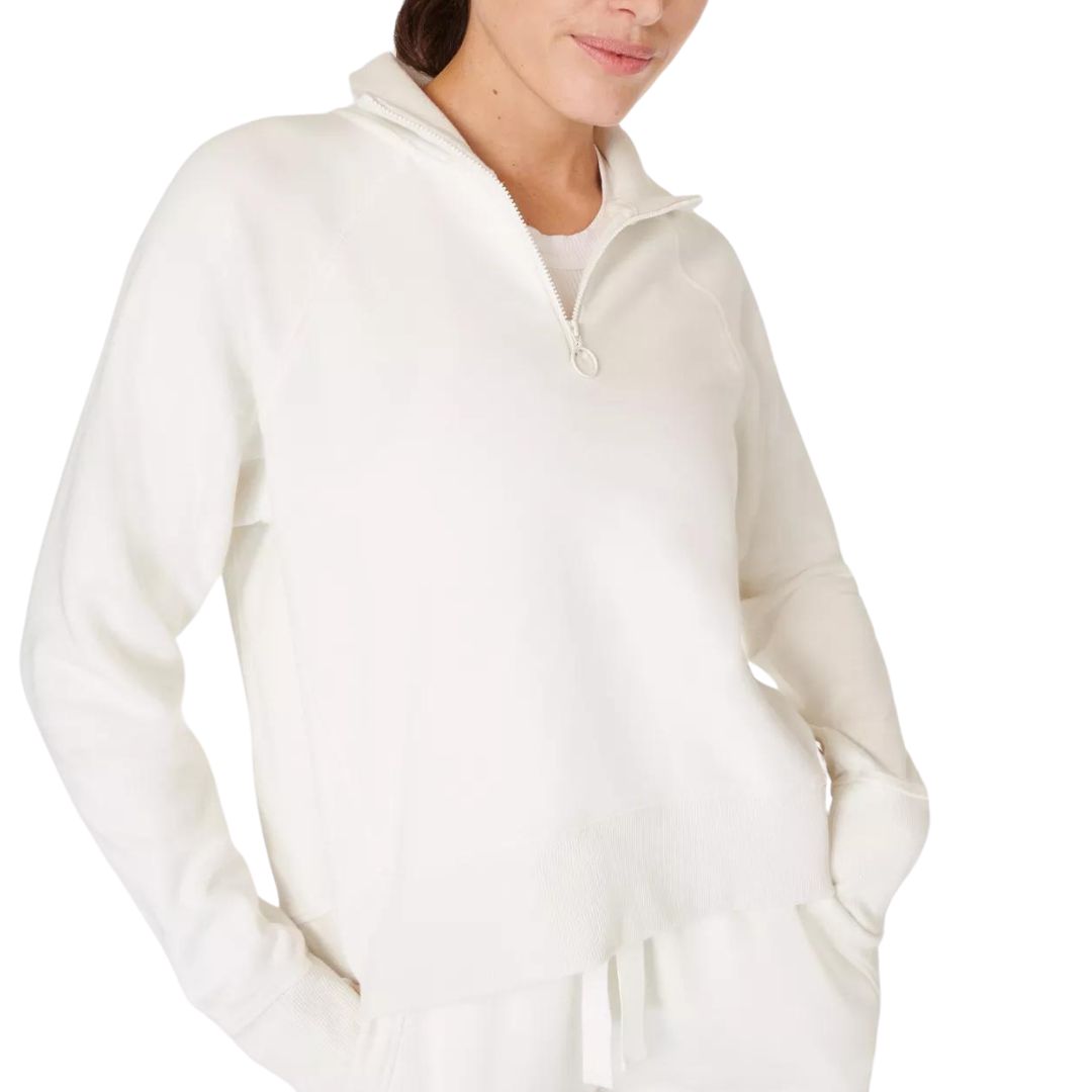 Pilates workouts at home: Sweaty Betty jumper