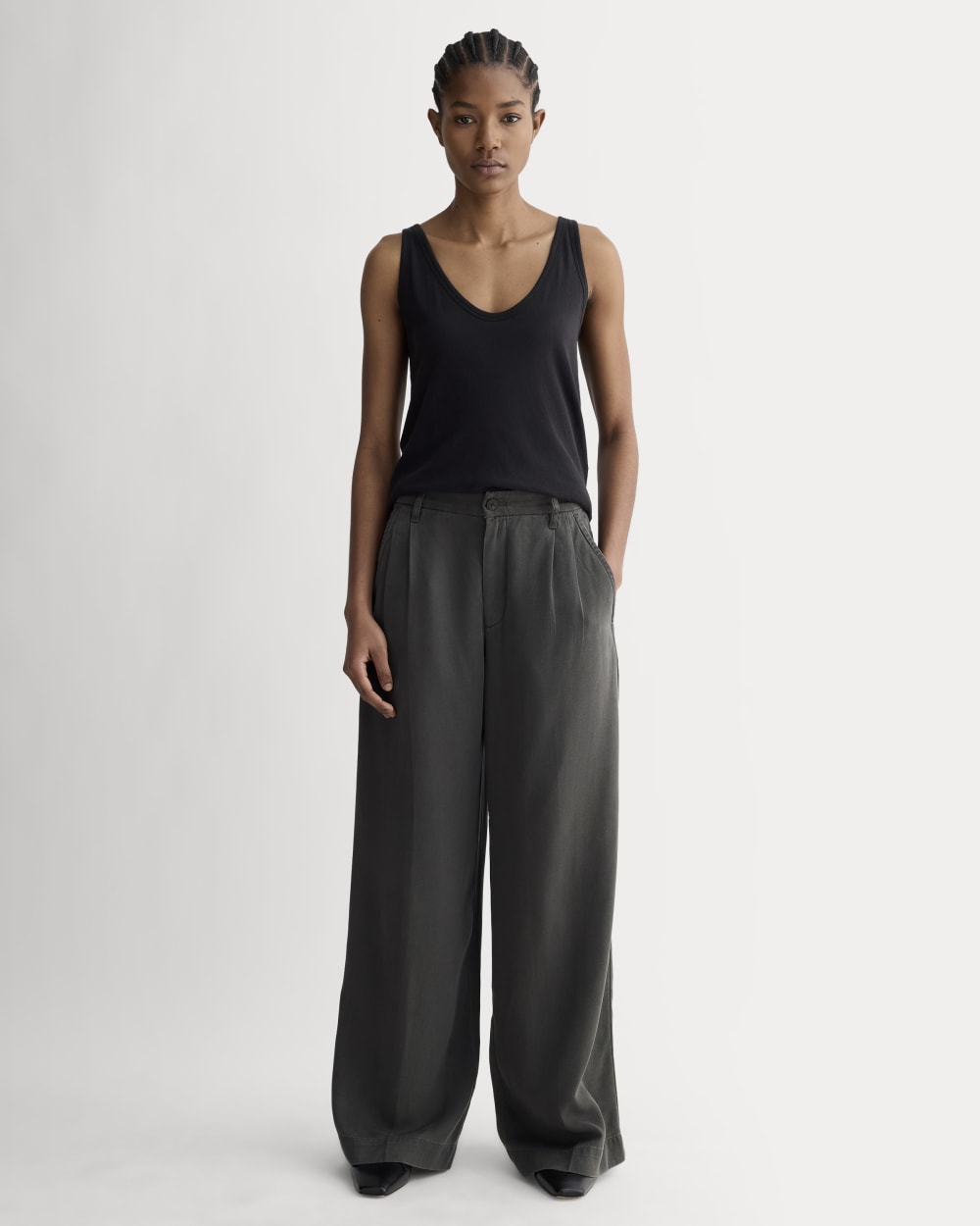 The Trouser in Buttersoft | Graphite - 00