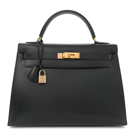 Hermes Box Kelly Sellier 32 Black