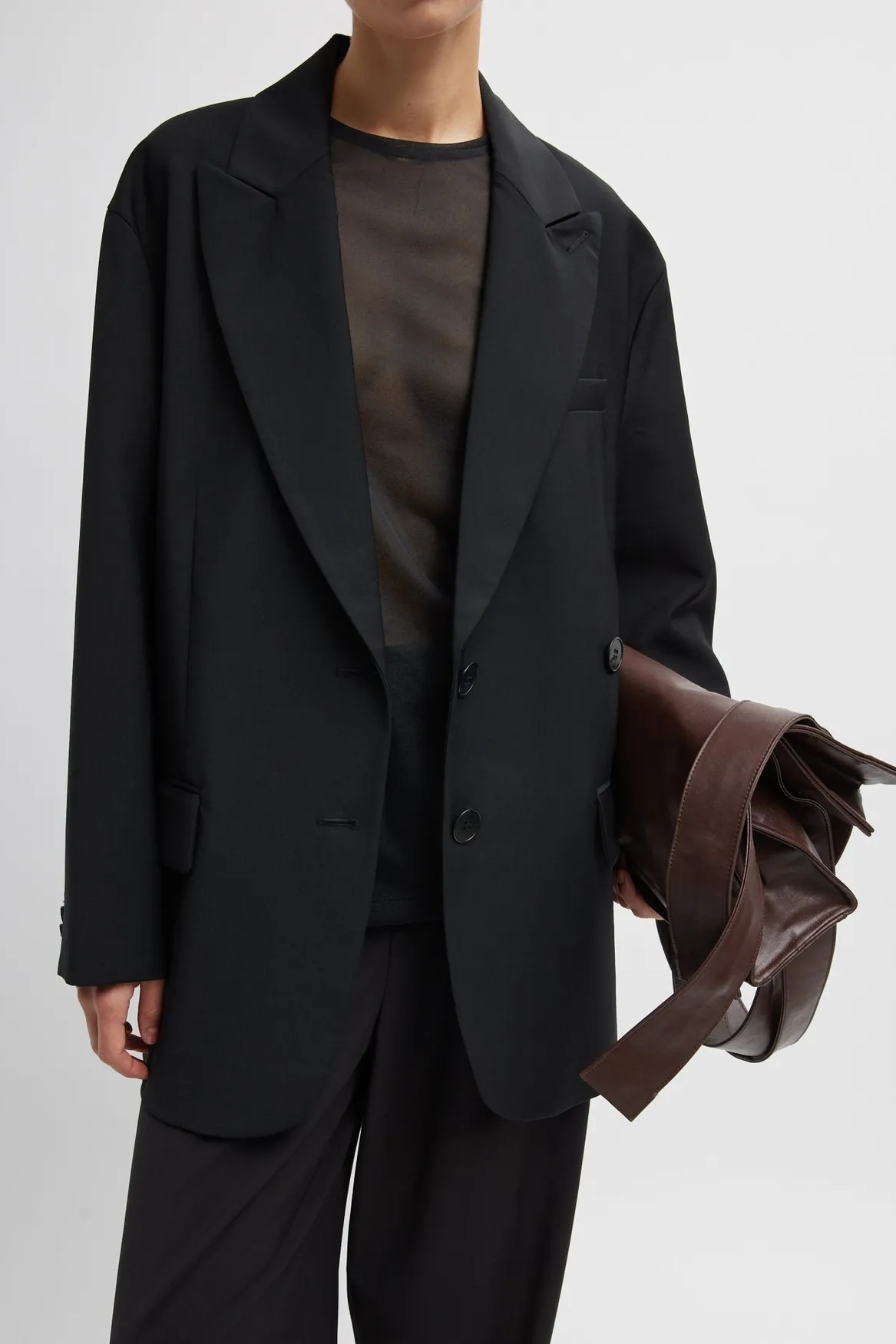 Tibi , Tropical Wool Liam Blazer 