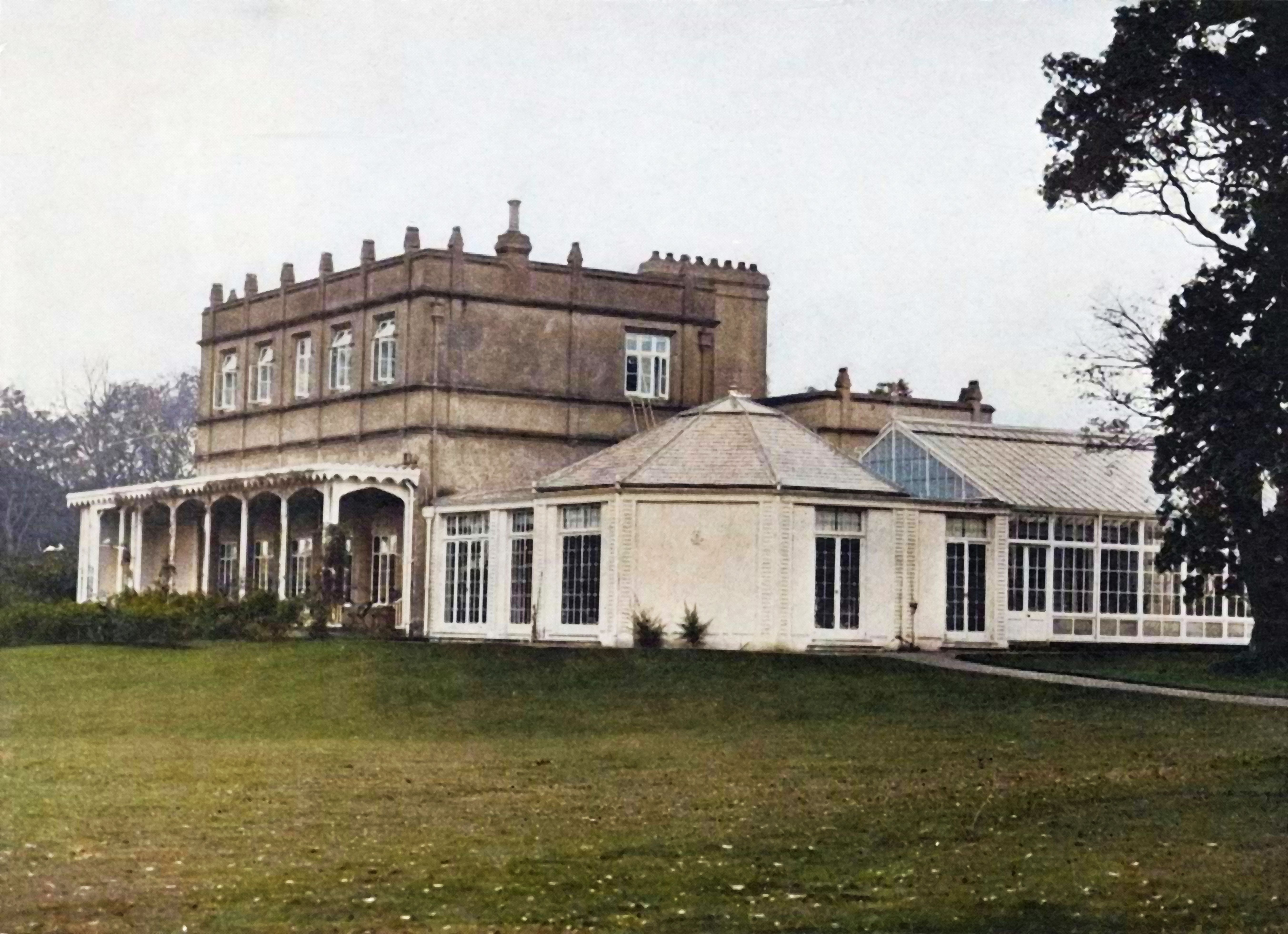 The exterior of Royal Lodge