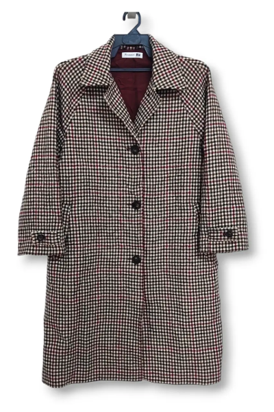 Uniqlo, J.w Anderson X Uniqlo Fw Tartan Wool-Blend Trench Coat
