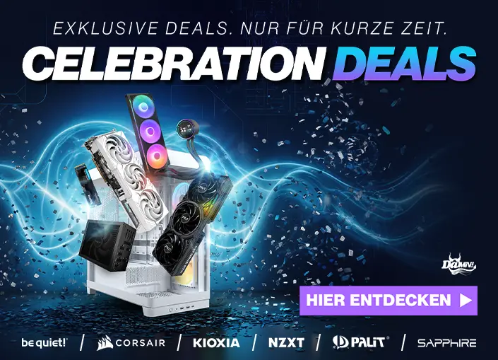 Feiern, upgraden, sparen! Jetzt Deals entdecken!