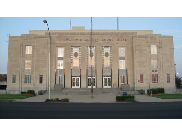 Pottawatomie county oklahoma courthouse image
