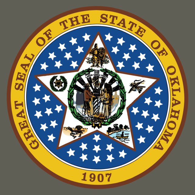 Seal of Oklahoma seal image