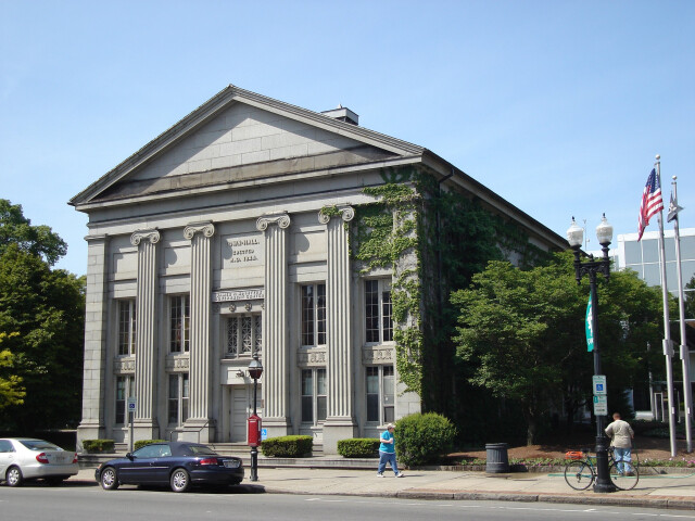 Quincy MA Town Hall 1844 image