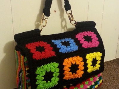 #Crochet Look A Like Dolce & Gabbana Designer Handbag  #TUTORIAL How to crochet