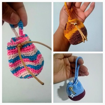 Llaveros en crochet